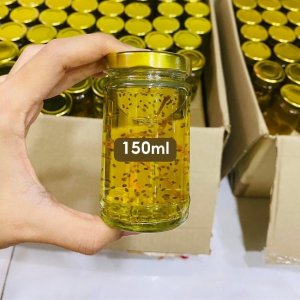 Sản phẩm yến đựng trong hũ thủy tinh150ml